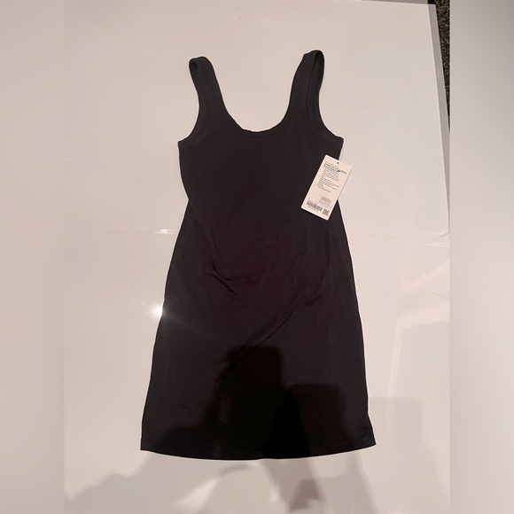 Classic-Fit Cotton-Blend Scoop Dress - Picture 4 of 4